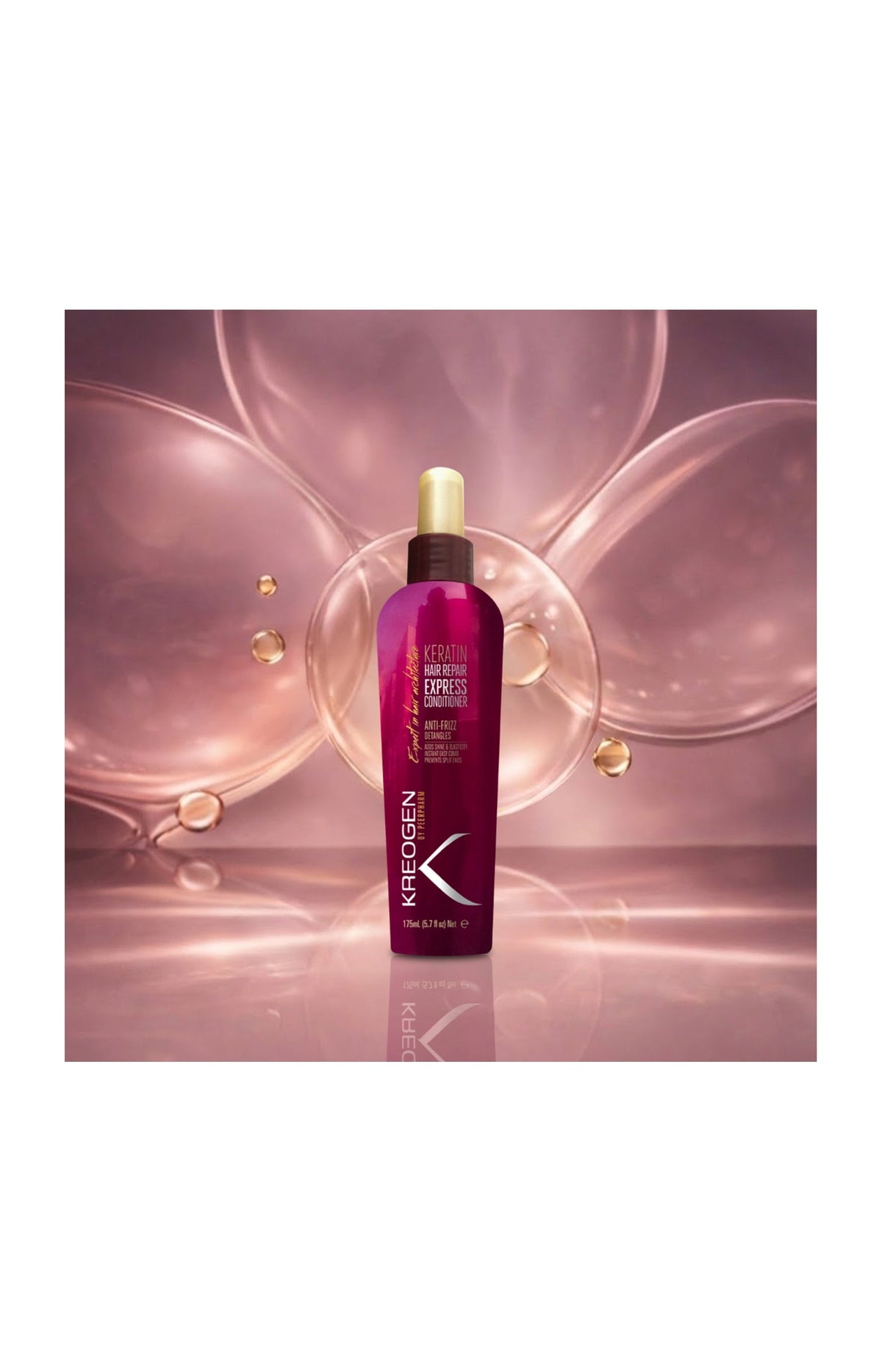 Soin réparateur express - Kératine - Cheveux abîmés - 175 ml