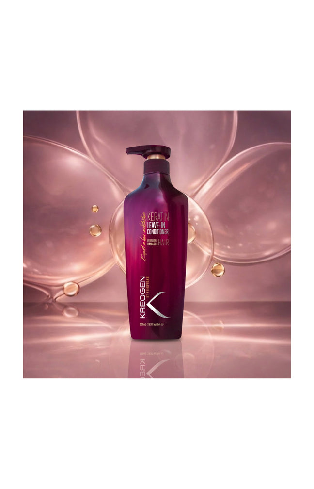 Soin réparateur sans rinçage - Kératine - Cheveux secs & abîmés - 500 ml