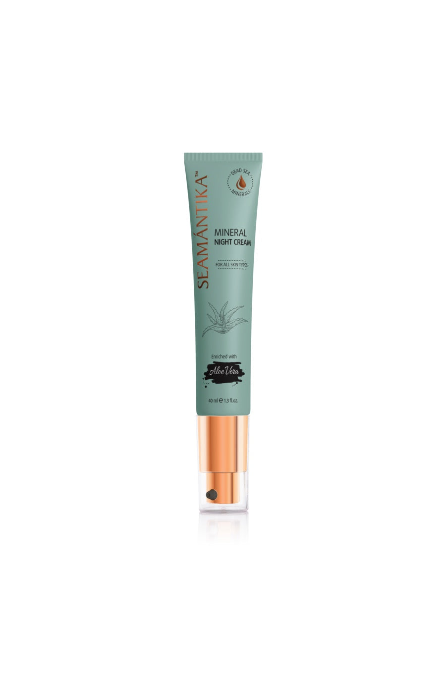 Crème de nuit nourissante - Feuilles d'aloe vera - 40 ml