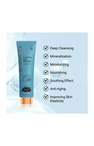 Masque purifiant - Boue de la mer morte & argile kaolin - Visage - 100 ml
