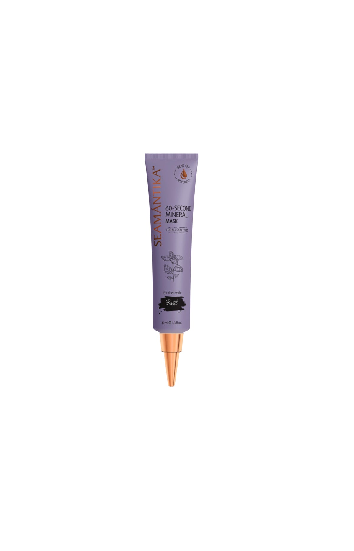 Masque rajeunissant - Feuilles de basilic - 40 ml