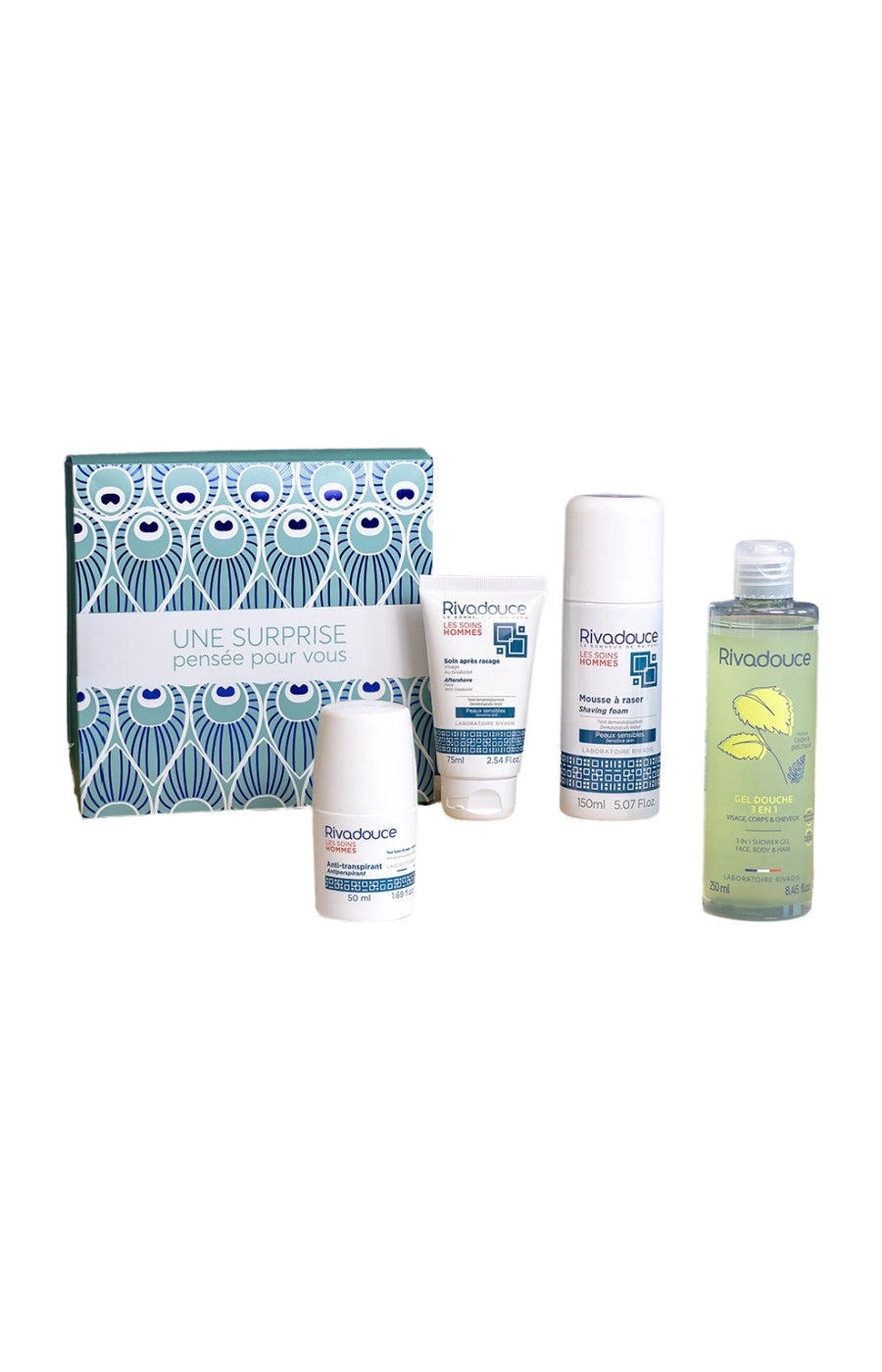Coffret cadeau soin homme - 4 produits