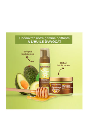 Mousse coiffante - Avocat - Cheveux frisés et texturés - 207 ml