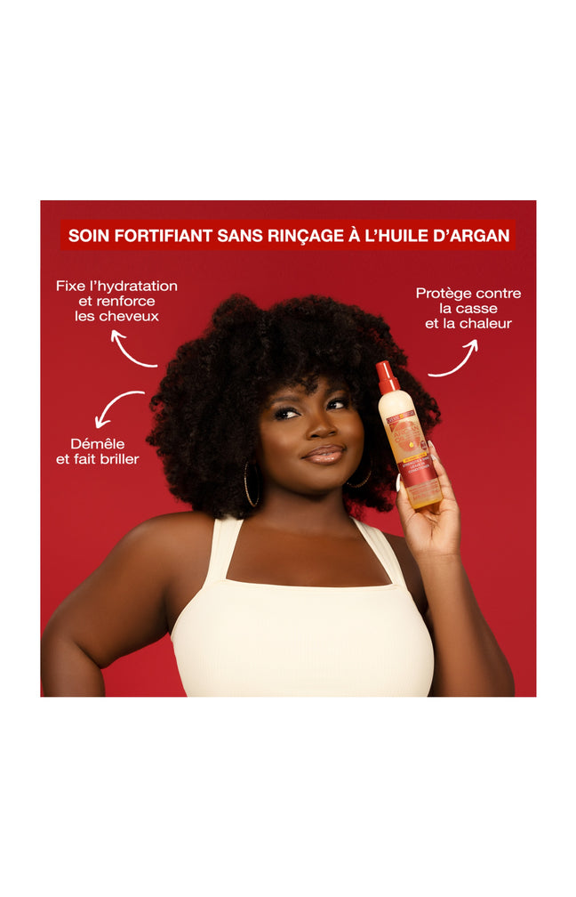 Spray fortifiant sans rinçage - Huile d'argan - 250 ml