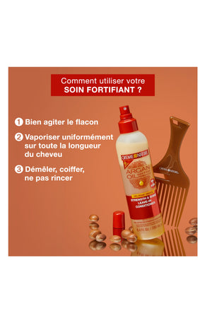 Spray fortifiant sans rinçage - Huile d'argan - 250 ml