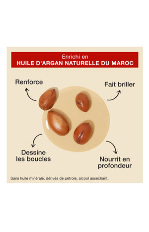 Spray fortifiant sans rinçage - Huile d'argan - 250 ml