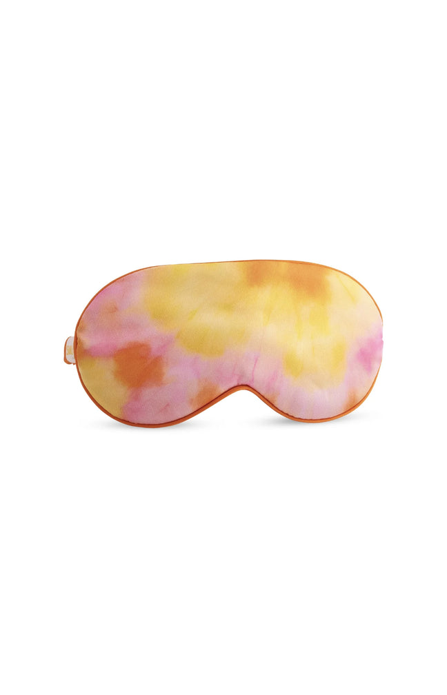 Masque de sommeil - Satin - Orange