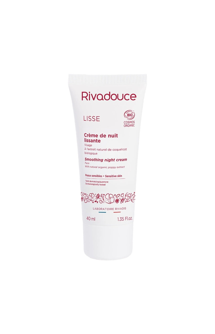 Crème de nuit lissante bio - 40 ml