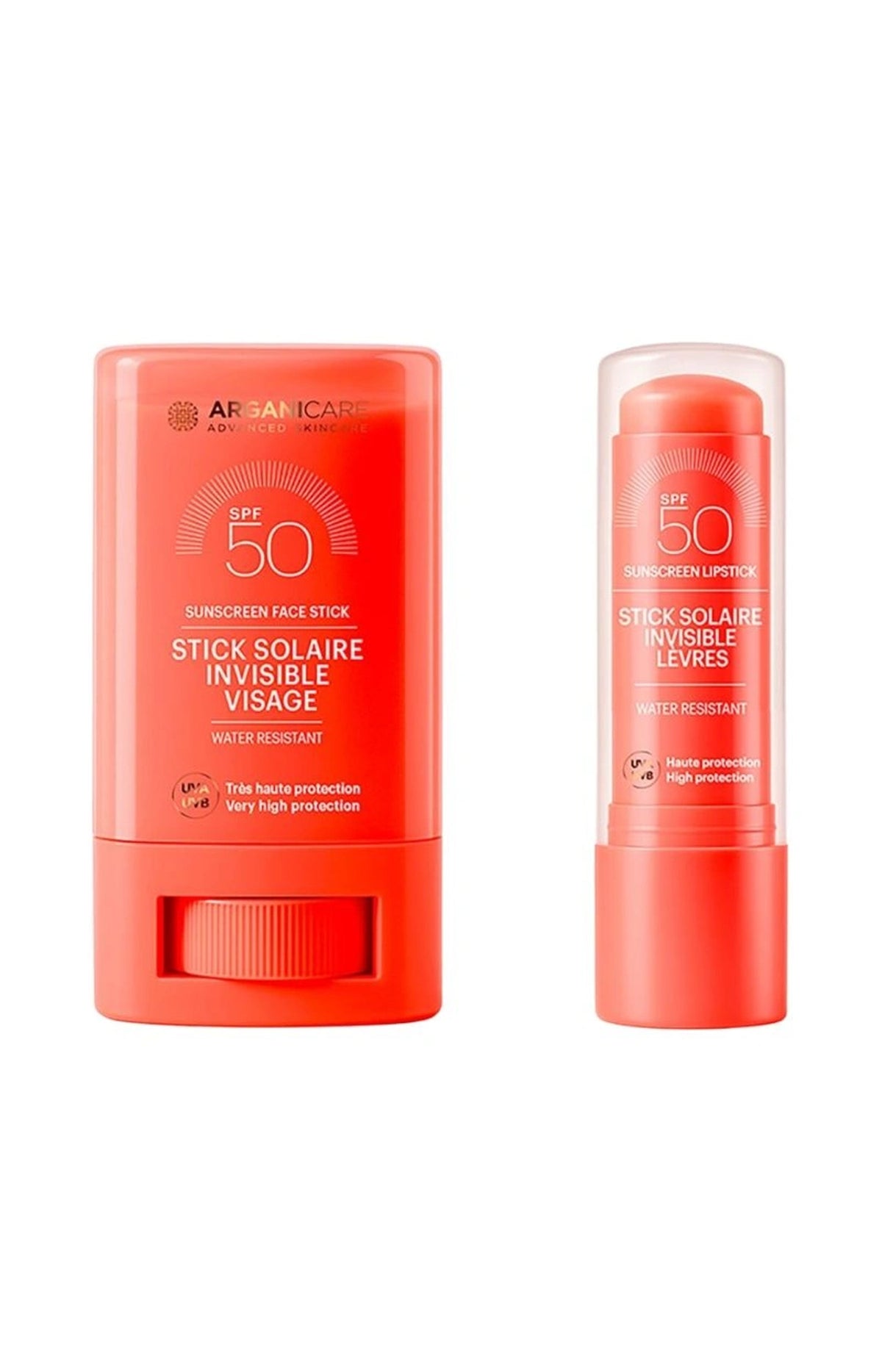 Pack duo solaire SPF 50 – Visage & Lèvres