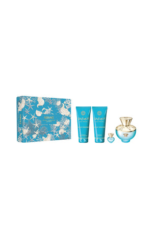 Coffret Versace Dylan Turquoise Pour Femme Eau de Toilette - Fraîche et florale