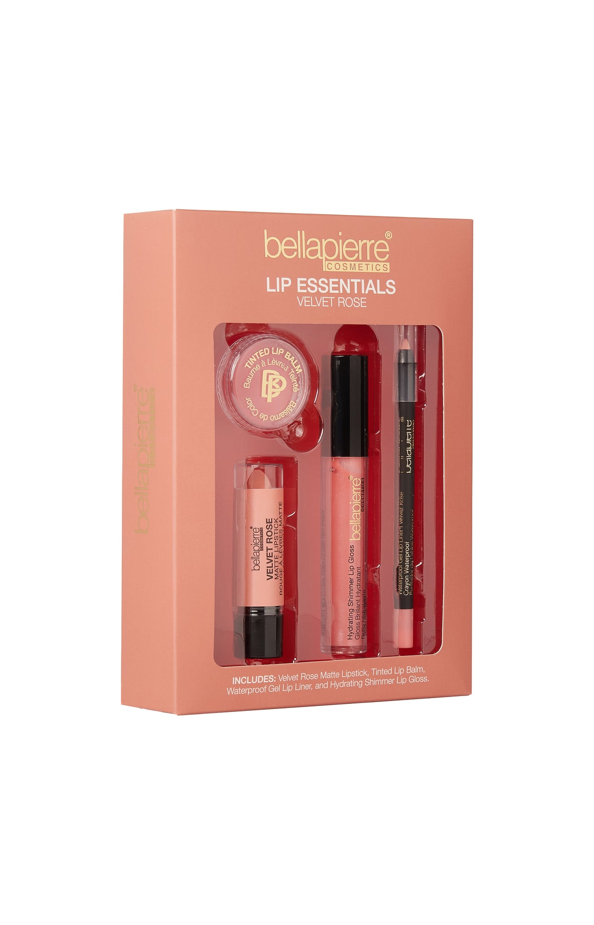 Kit essentiel lèvres – Velvet Rose