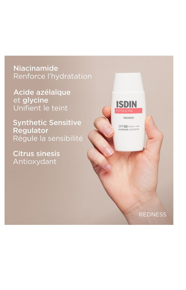 Fluide solaire SPF50+ anti-rougeurs - 50 ml