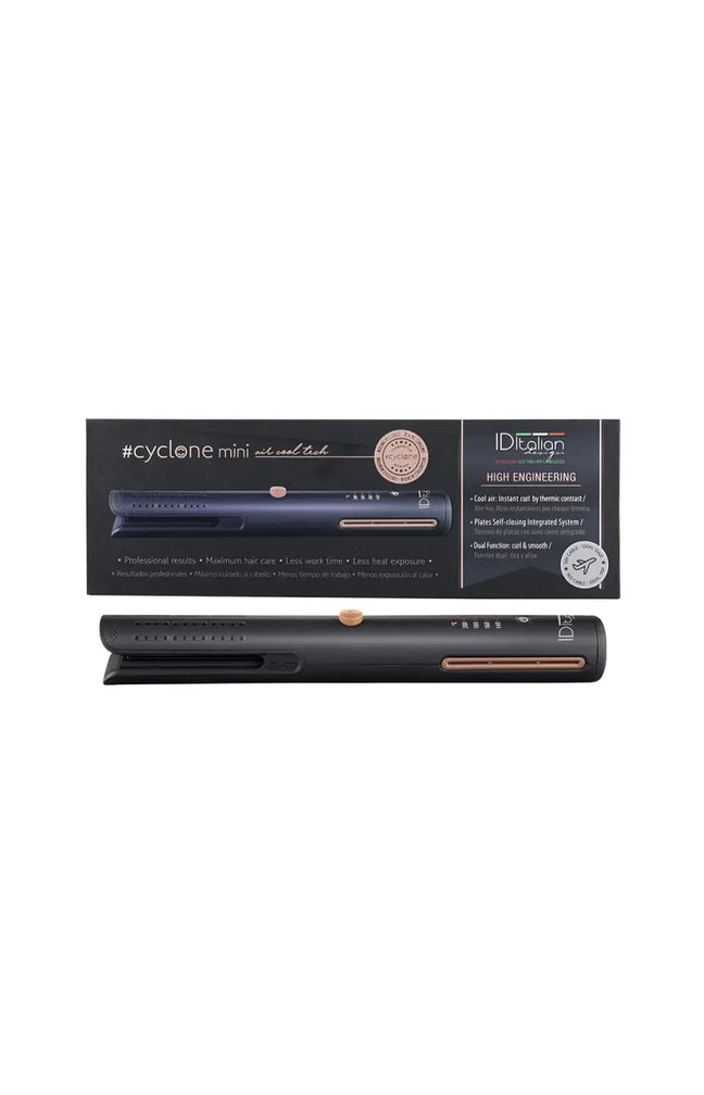 Lisseur de cheveux - Cyclone Air Cool Tech USB - Noir