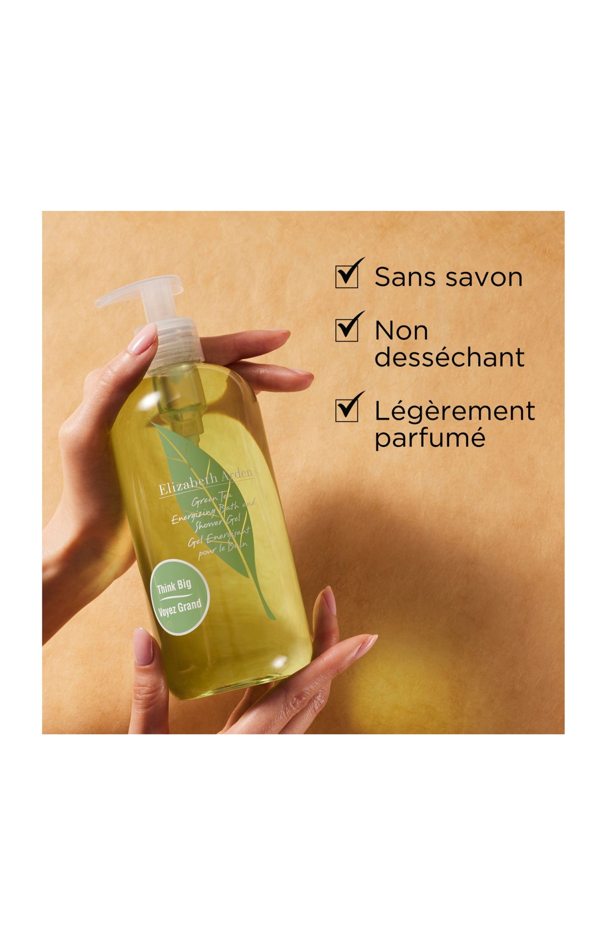 Gel douche énergisant - Green Tea - 200 ml