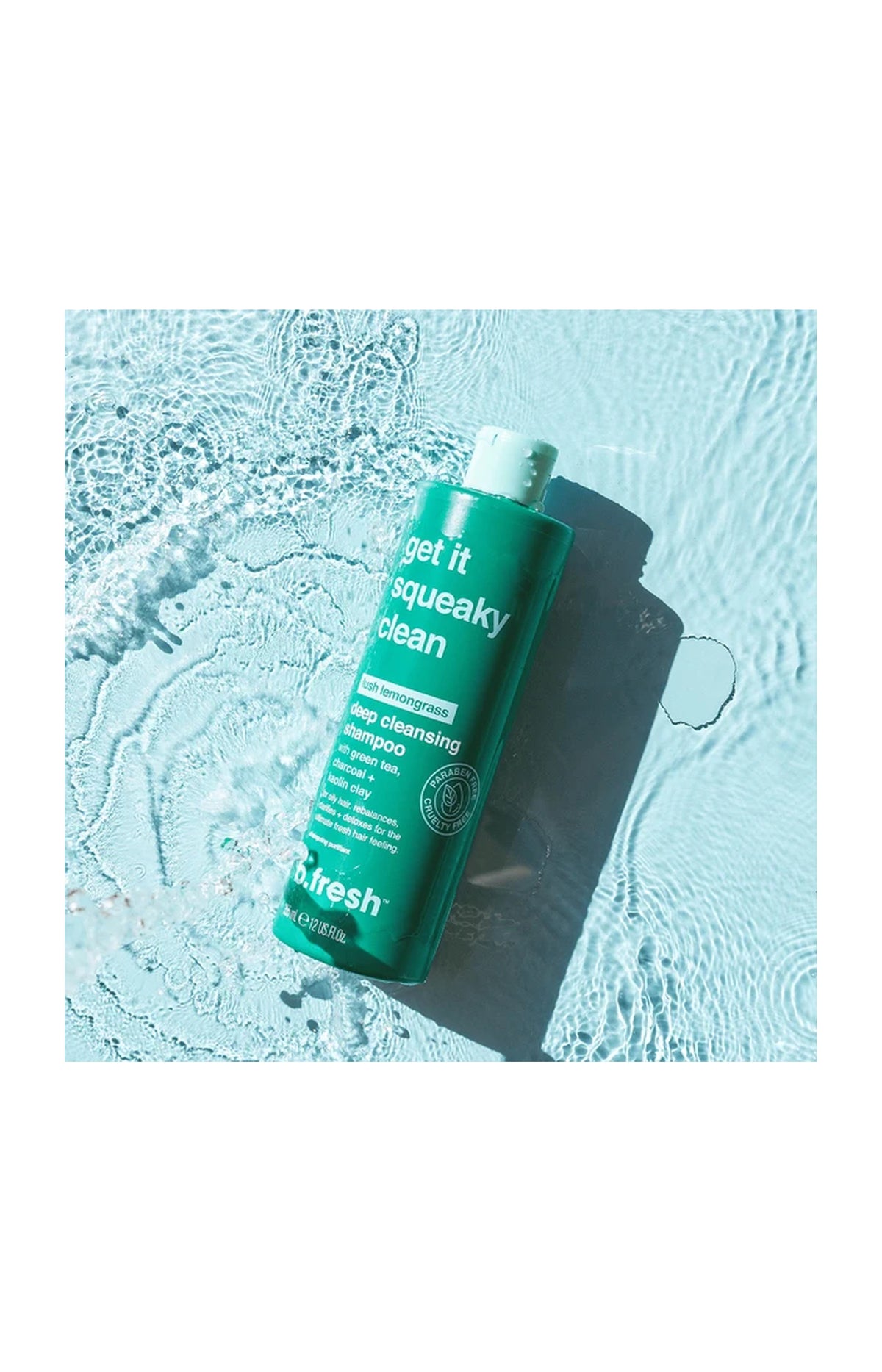 Shampoing detox - Thé vert & charbon - 355 ml