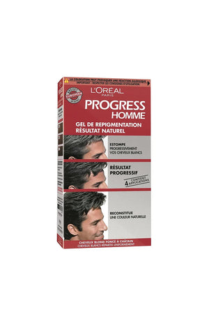 Gel de repigmentation - Progress homme - 4 utilisations