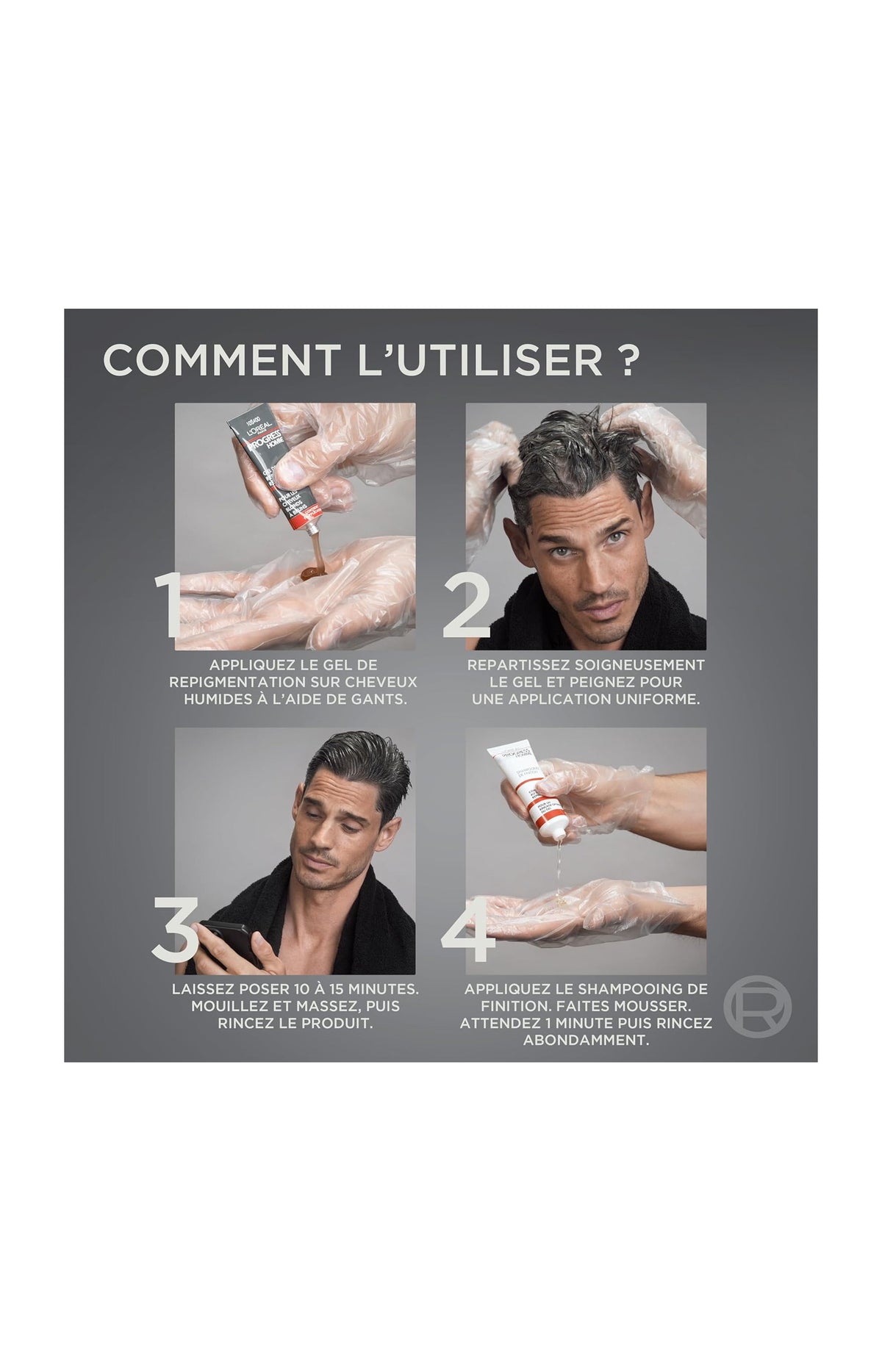 Gel de repigmentation - Progress homme - 4 utilisations