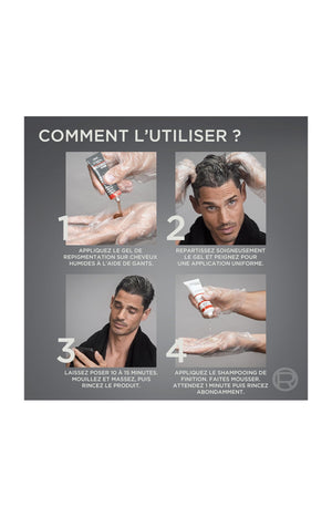Gel de repigmentation - Progress homme - 4 utilisations