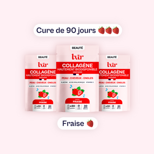 Collagène Fraise - Cure 90 jours
