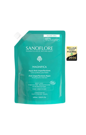 Recharge lotion purifiante anti-imperfections bio - Aqua Magnifica - 400 ml