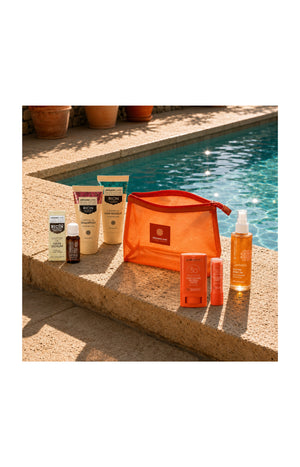 Trousse Summer Glow Ricin - soins cheveux & solaires - 8 produits