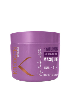 Masque réparation intense à l’acide hyaluronique & Niacinamide B3 pour cheveux très secs et abîmés