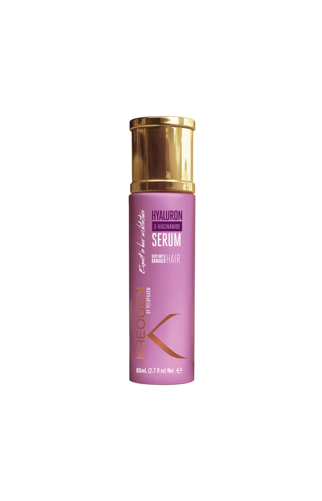 Sérum capillaire réparation & brillance à l’acide hyaluronique & Niacinamide B3 pour cheveux très secs et abîmés