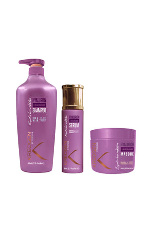 Shampooing fortifiant Masque protection couleur Sérum capillaire réparation & brillance