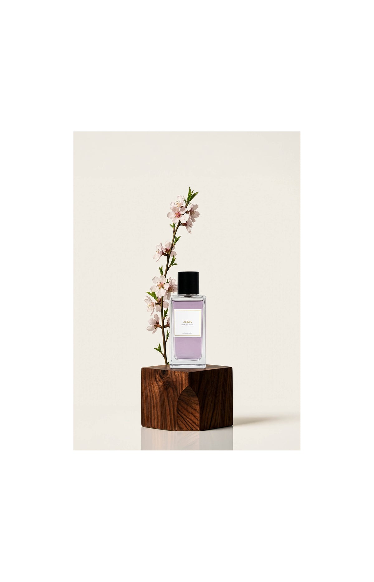 Coffret porte-clés doré Alma Eau de parfum - Floral gourmand  - Femme