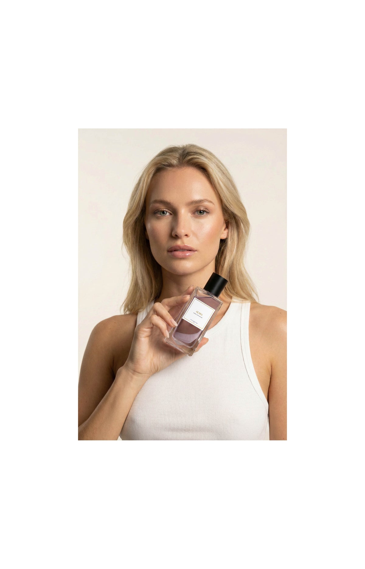 Coffret porte-clés doré Alma Eau de parfum - Floral gourmand  - Femme