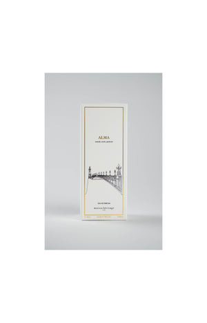 Coffret porte-clés doré Alma Eau de parfum - Floral gourmand  - Femme