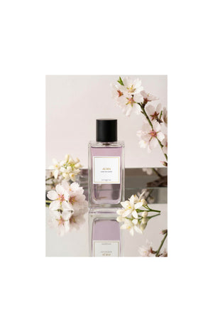 Coffret porte-clés argenté Alma Eau de parfum - Floral gourmand  - Femme