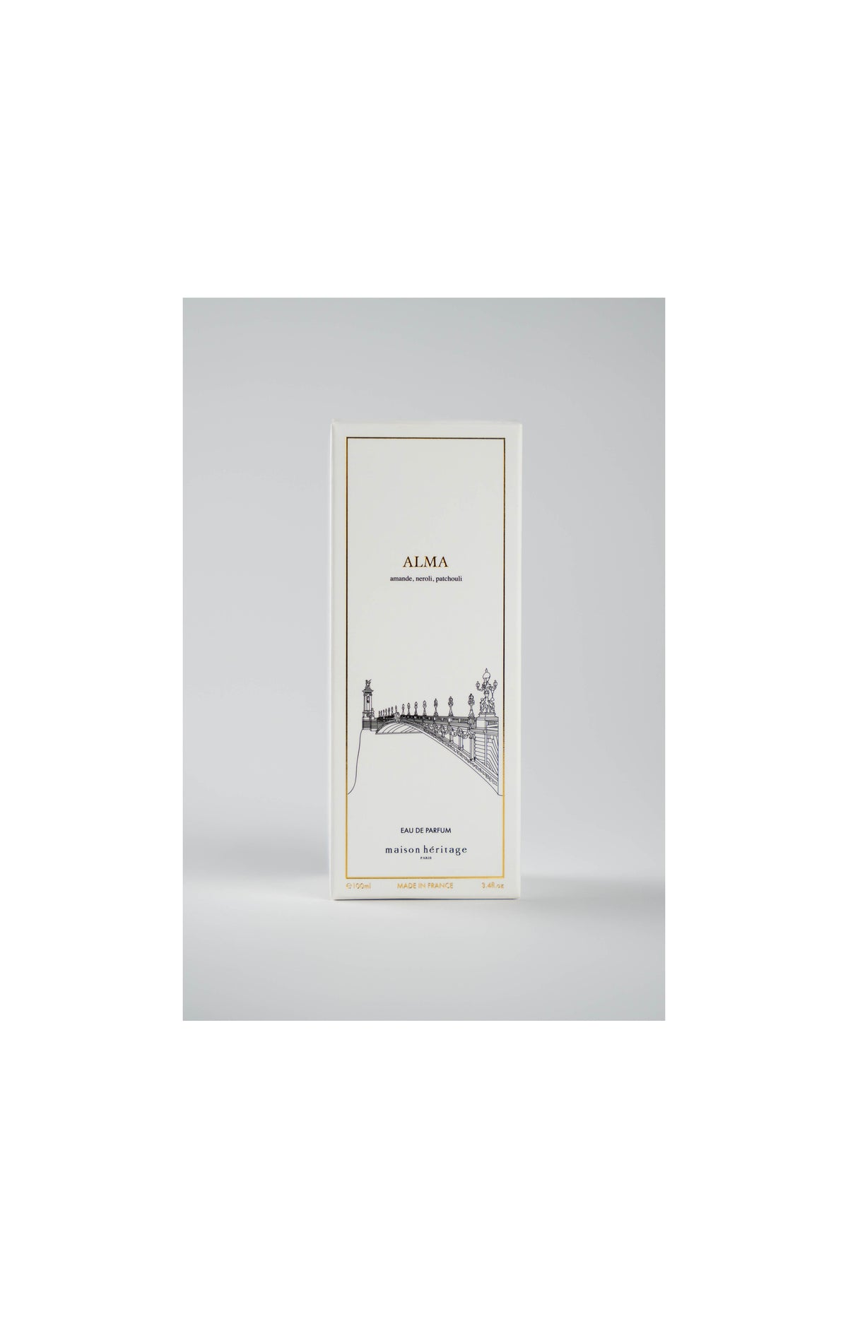 Coffret porte-clés argenté Alma Eau de parfum - Floral gourmand  - Femme