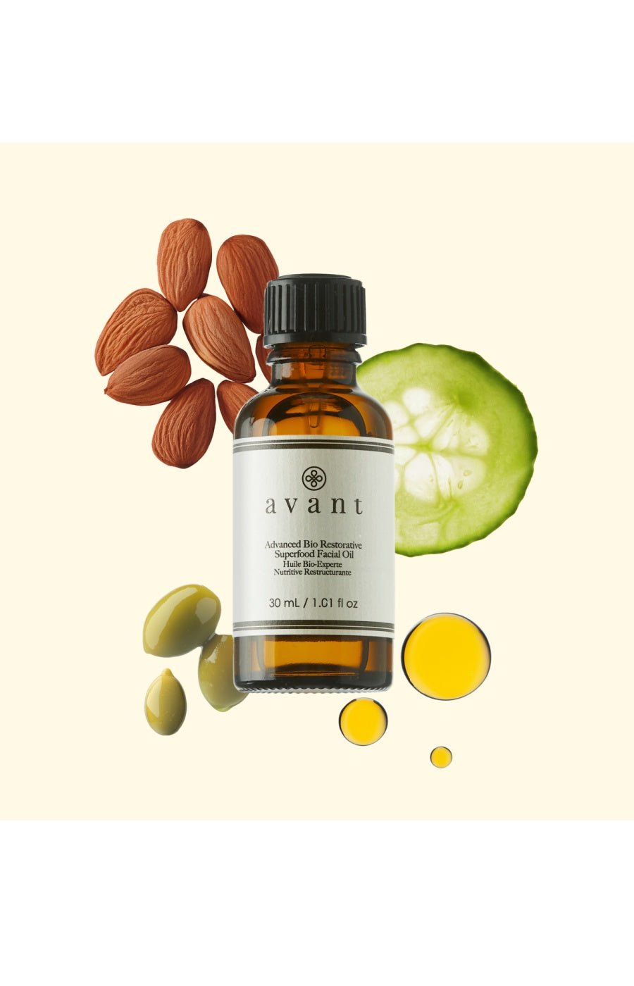 Huile restructurante & anti-âge - Papaye & amande douce - 30 ml