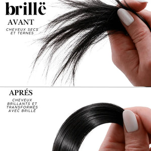 Masque Capillaire Cheveux Ternes et Déshydratés - Brillance & Hydratation