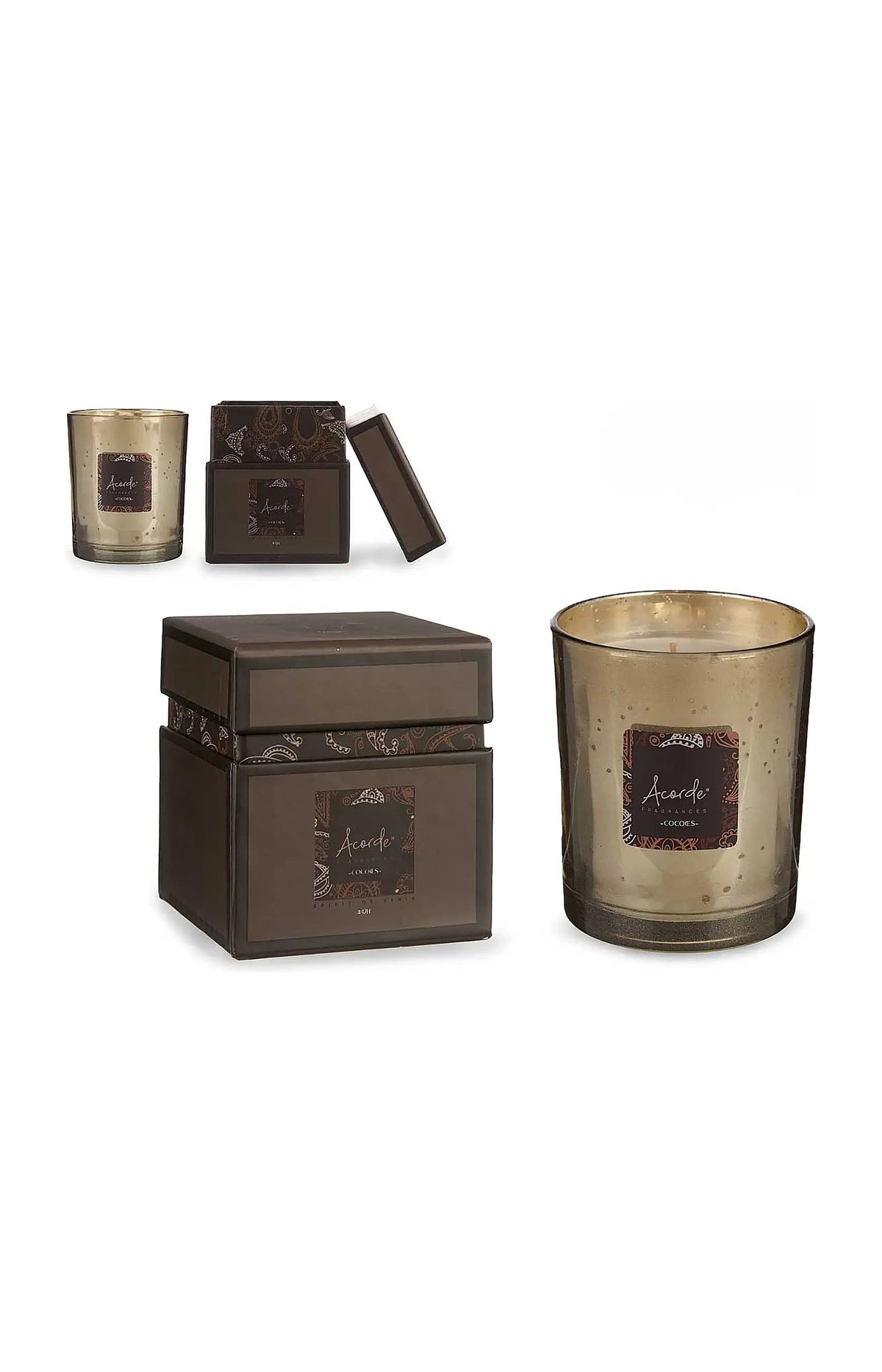 Bougie parfumée - Senteur noix de coco - 200 ml - 42 h