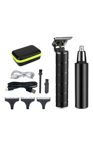 Tondeuse 2-en-1 - Barbe, cheveux & nez