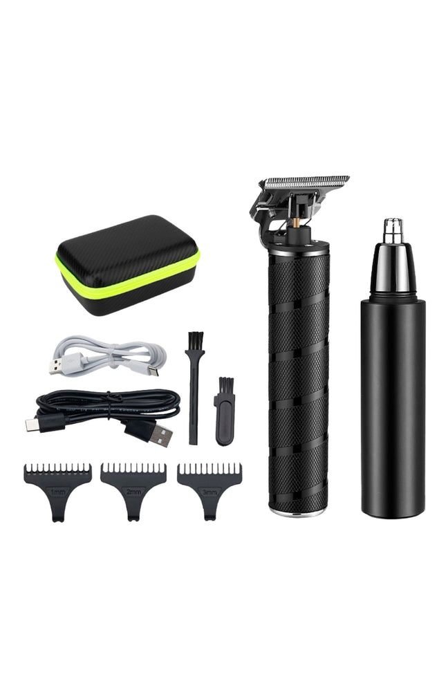 Tondeuse 2-en-1 - Barbe, cheveux & nez