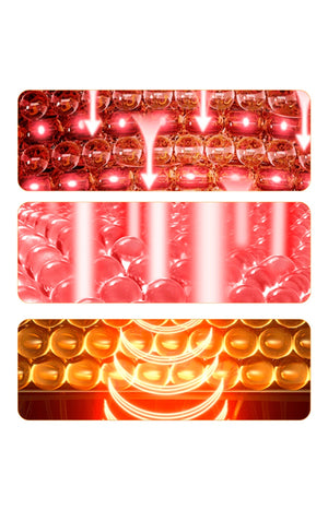 Masque LED - 4 modes & infrarouge - Visage