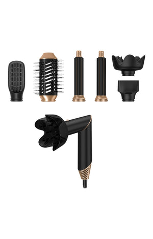 Sèche-cheveux 5-en-1 pliable - 3 températures