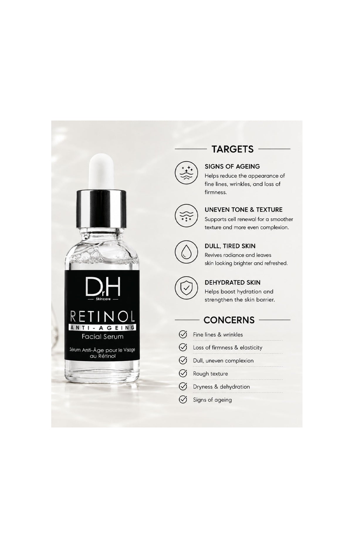 Sérum anti-âge - Rétinol