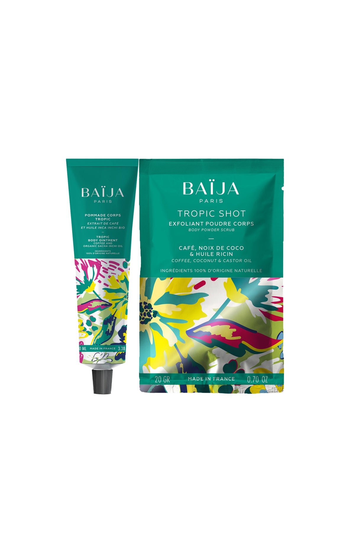 Duo exfoliant & pommade - Tropic - 2 produits