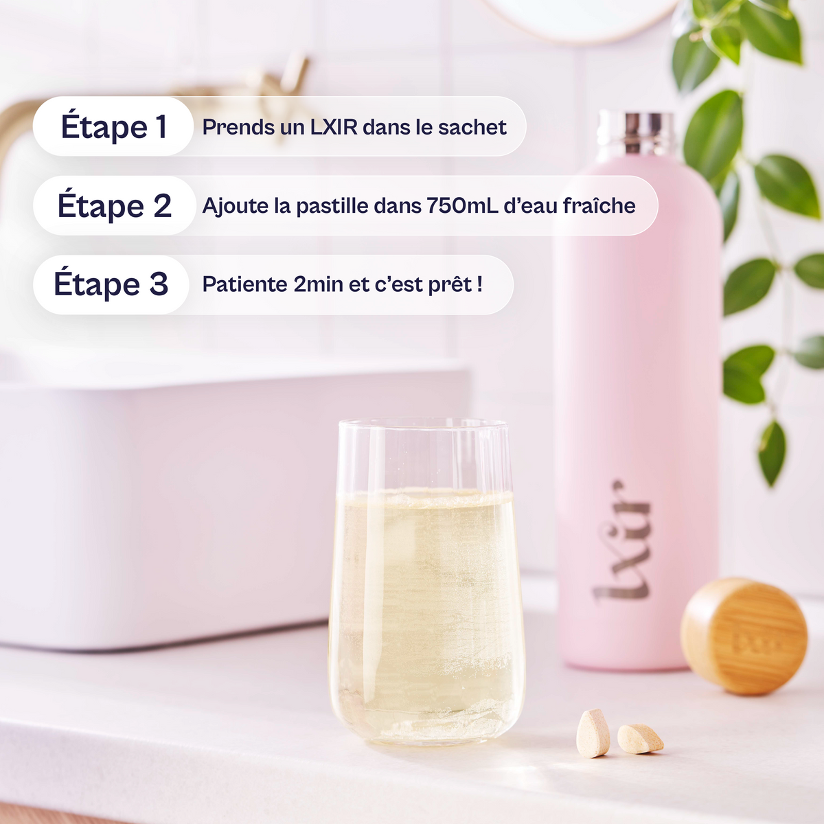 Sachet de 30 LXIR Collagène Fraise