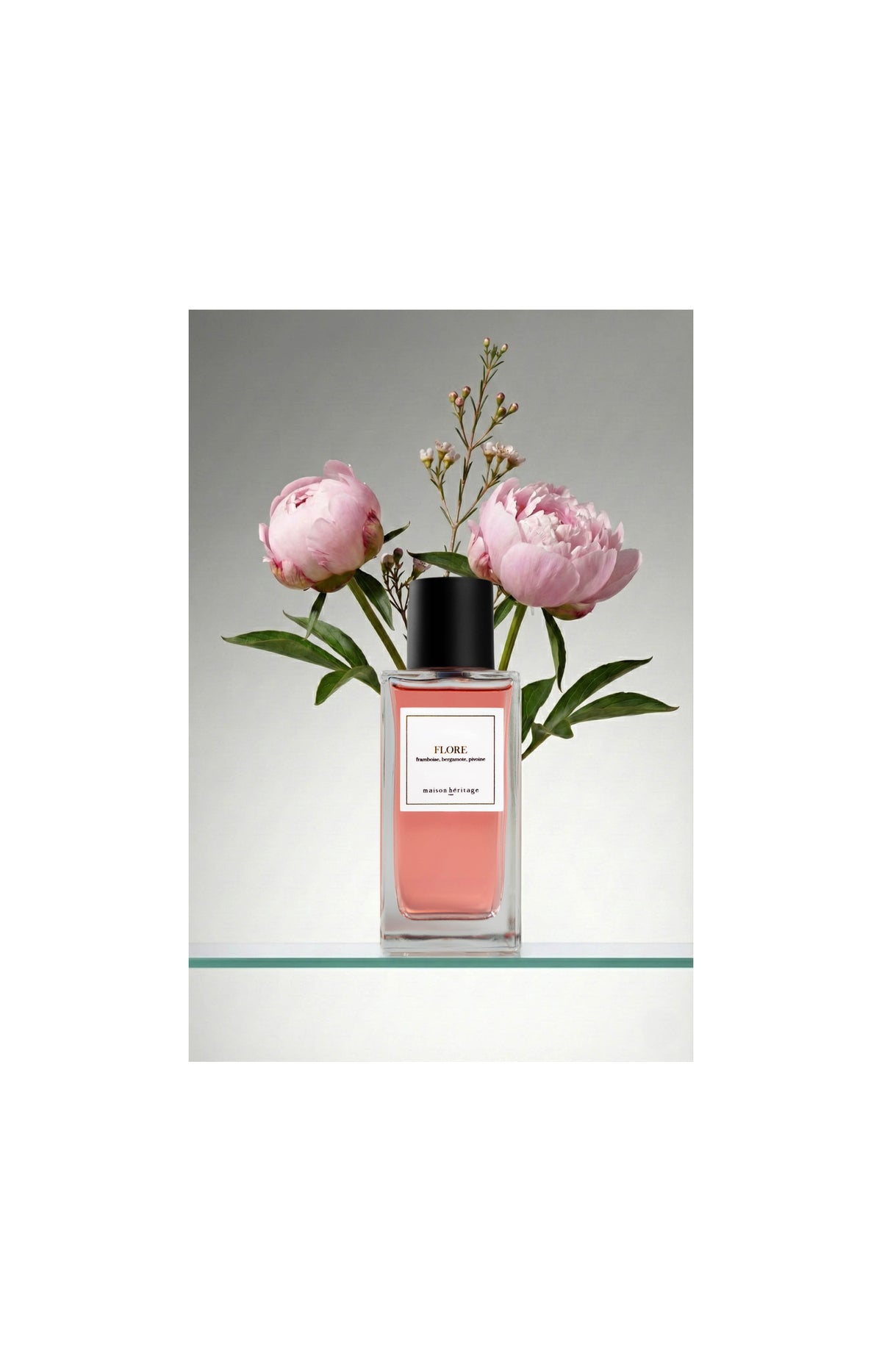 Coffret porte-clés bronze Flore Eau de parfum - Floral fruité - Femme