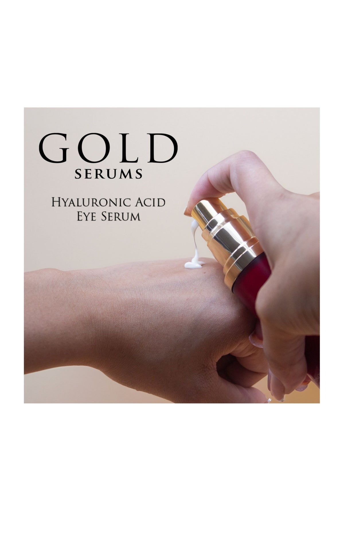 Sérum yeux - Acide Hyaluronique - 15 ml