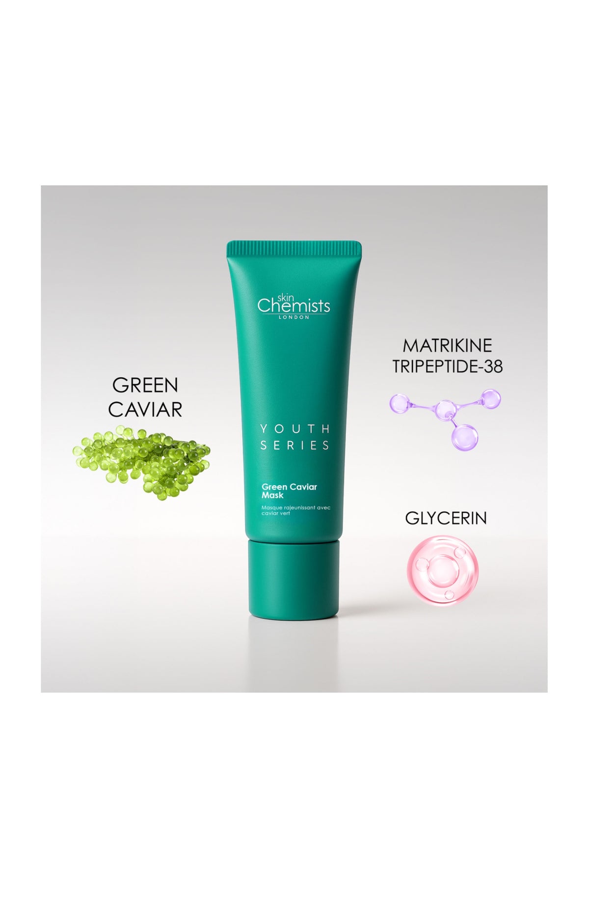 Masque rajeunissant - Caviar vert - Visage - 50 ml