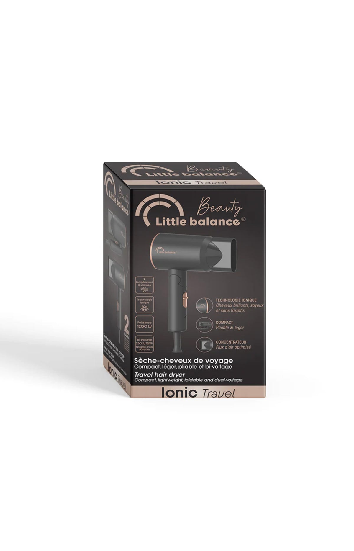 Sèche cheveux - Ionic Travel 1200