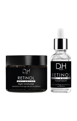 Crème de nuit & sérum anti-âge - Rétinol