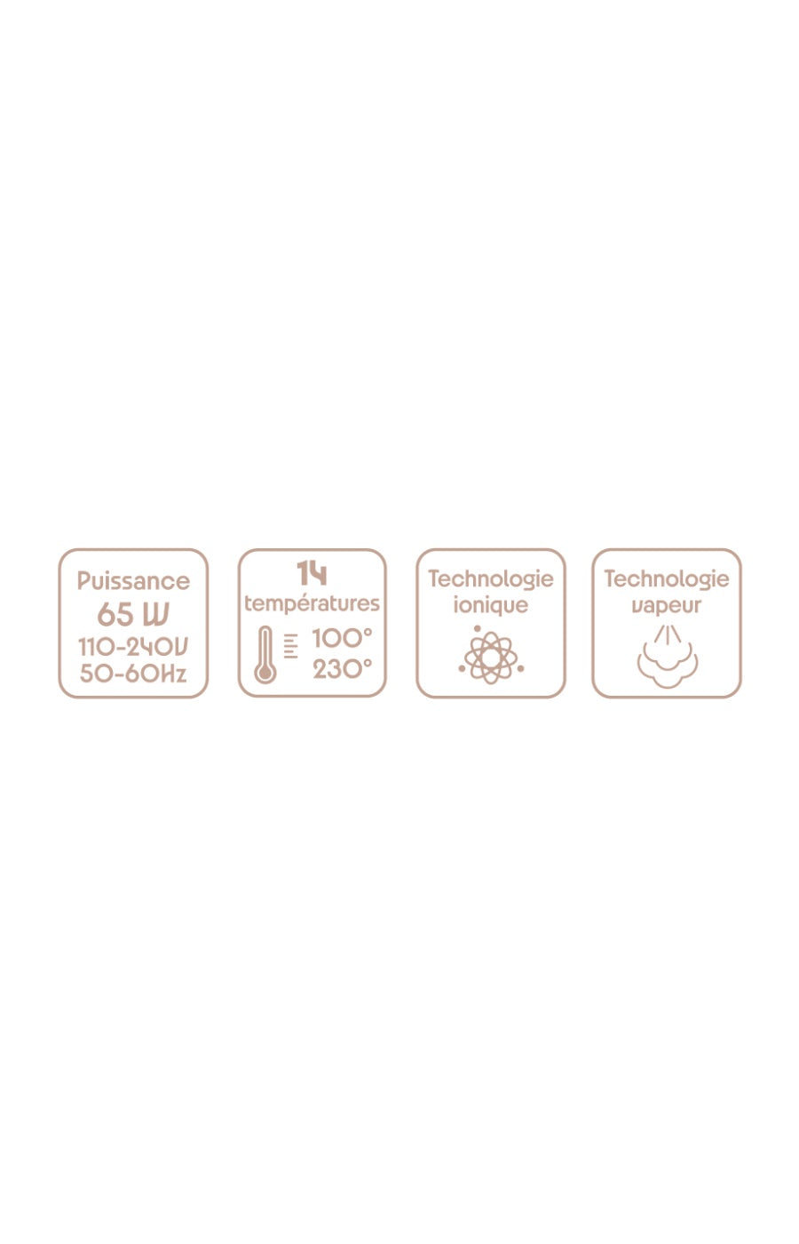 Lisseur vapeur - Steam Hair 230