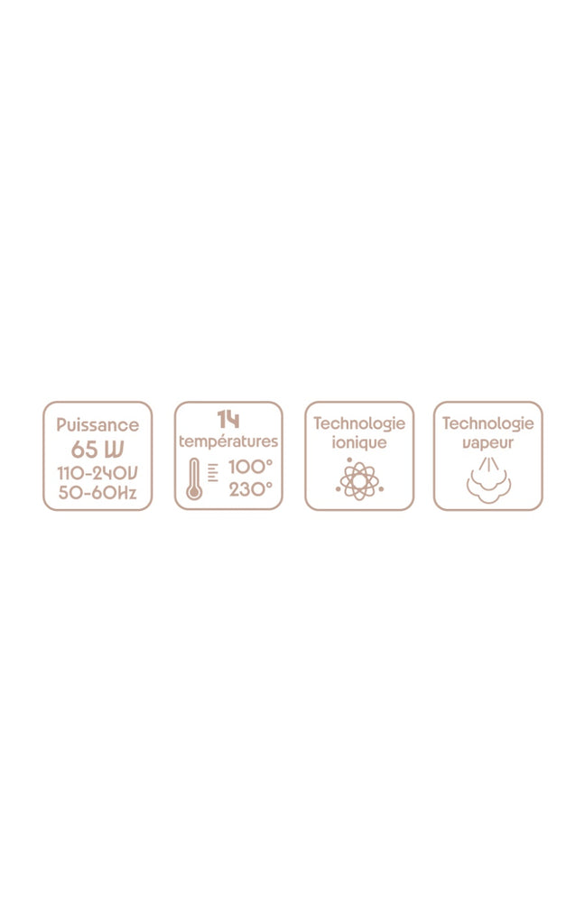 Lisseur vapeur - Steam Hair 230